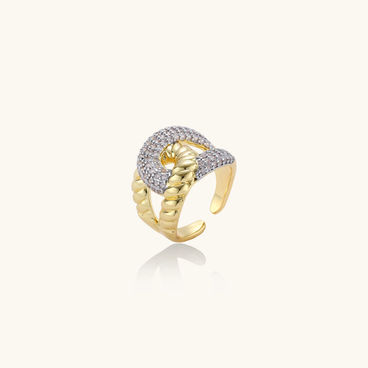 Chain Link Statement Ring
