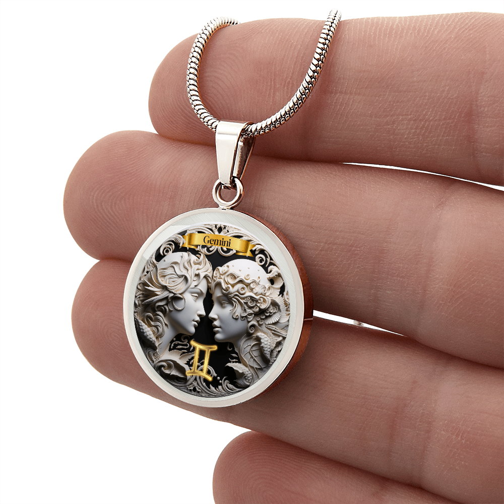 Gemini Zodiac Sign - Custom Crafted Necklace