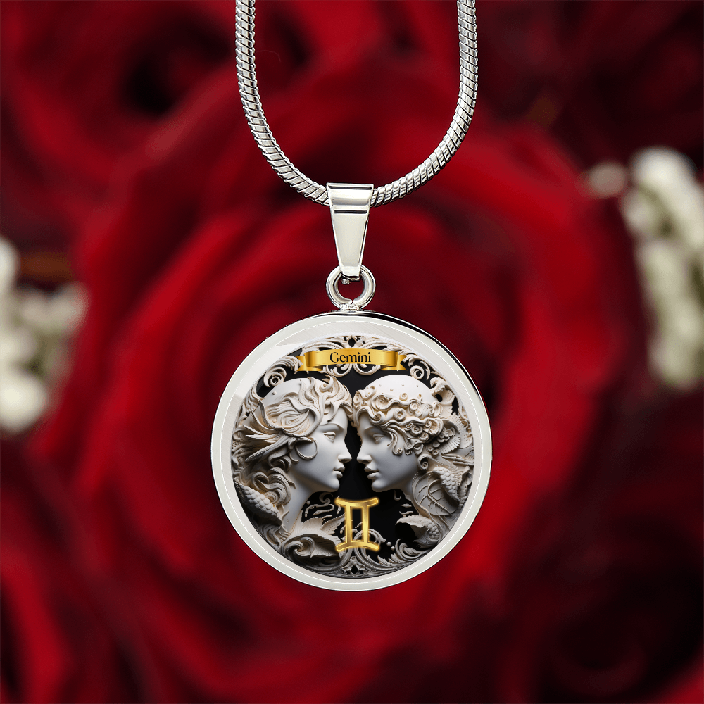 Gemini Zodiac Sign - Custom Crafted Necklace