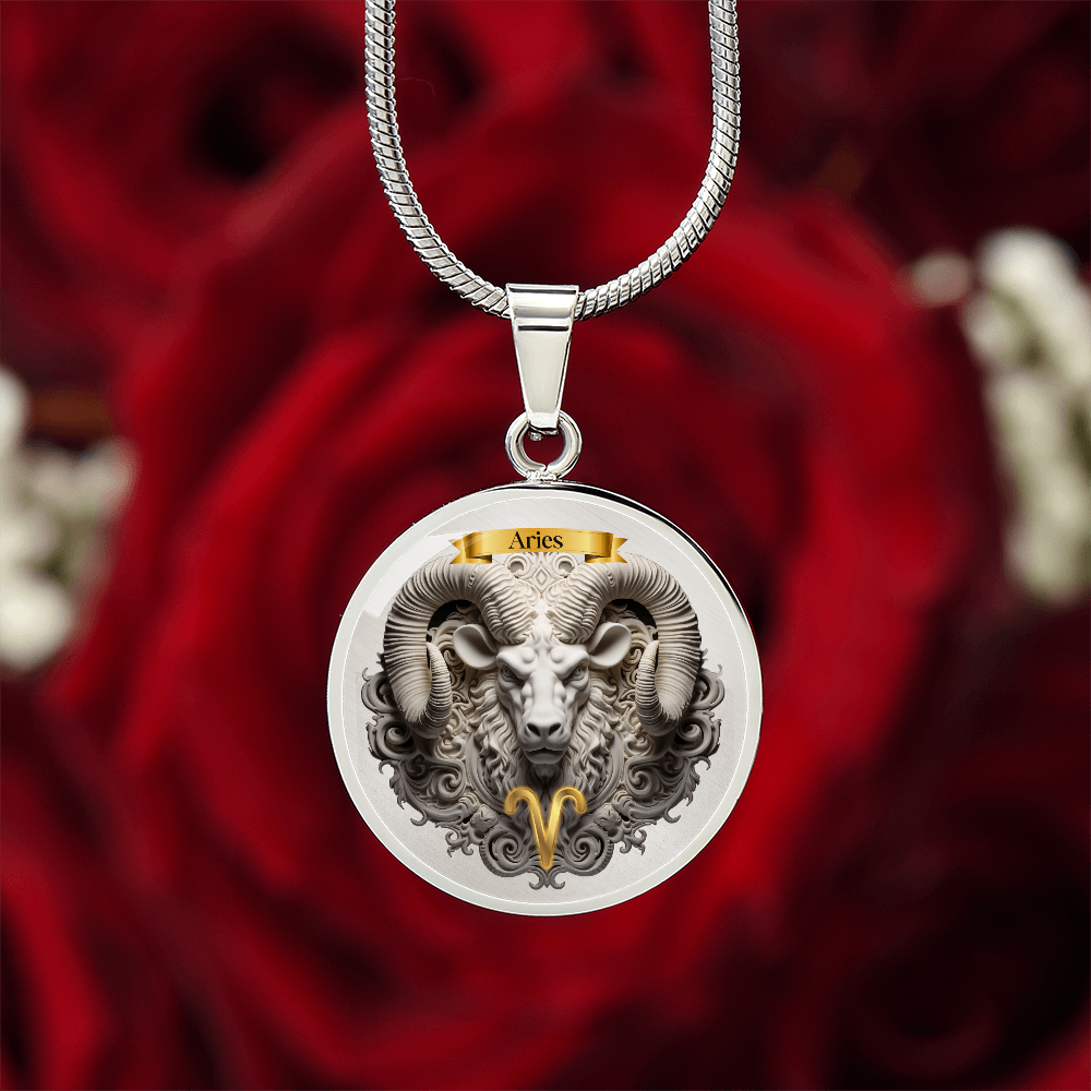 Aries Zodiac Sign- Custom Crafted Necklace