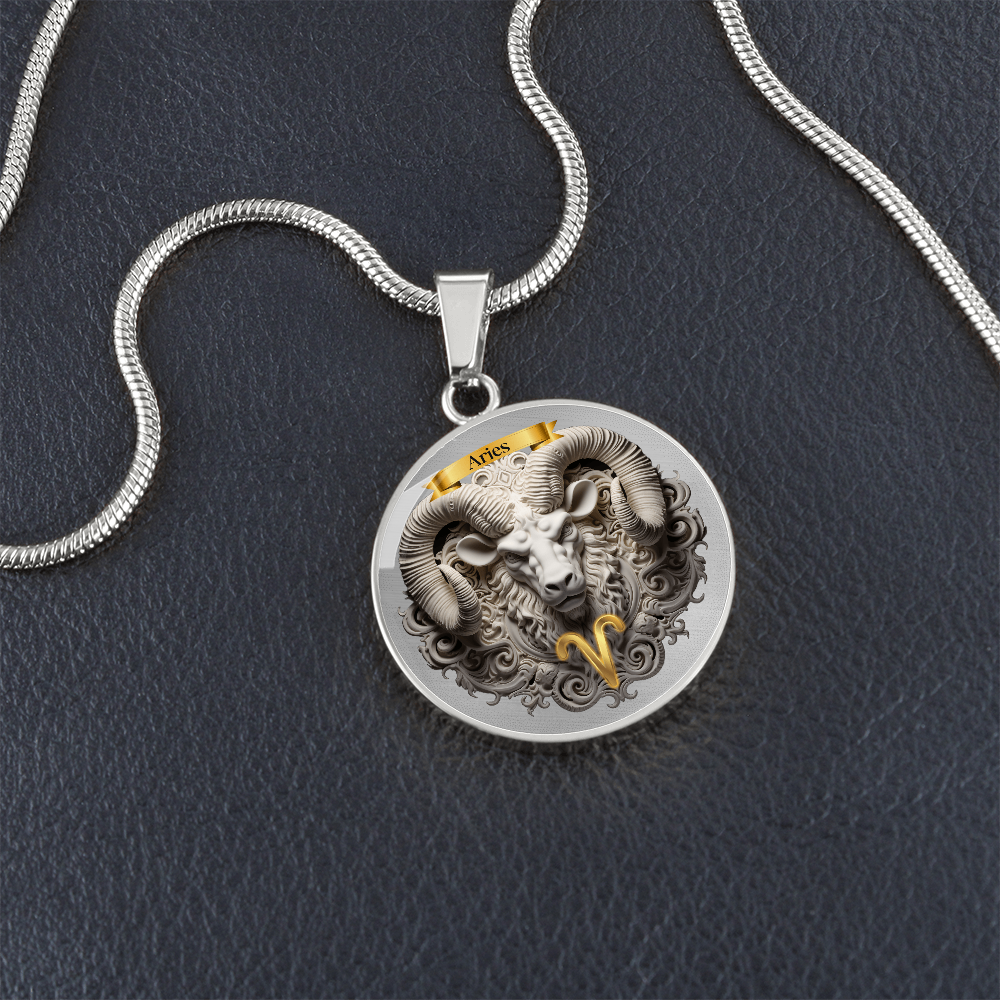 Aries Zodiac Sign- Custom Crafted Necklace