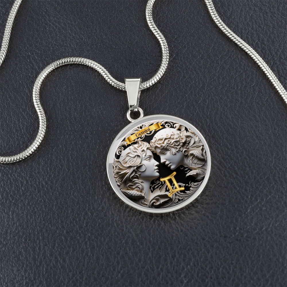 Gemini Zodiac Sign - Custom Crafted Necklace