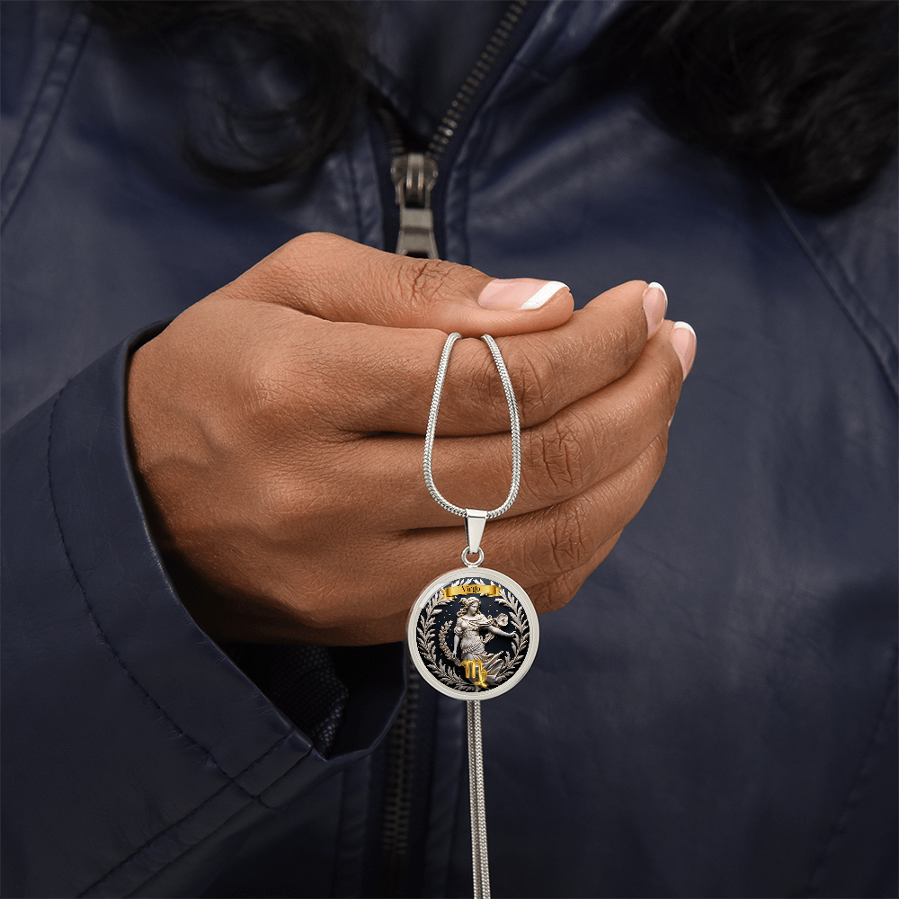 Virgo Zodiac Sign  - Custom Crafted Necklace