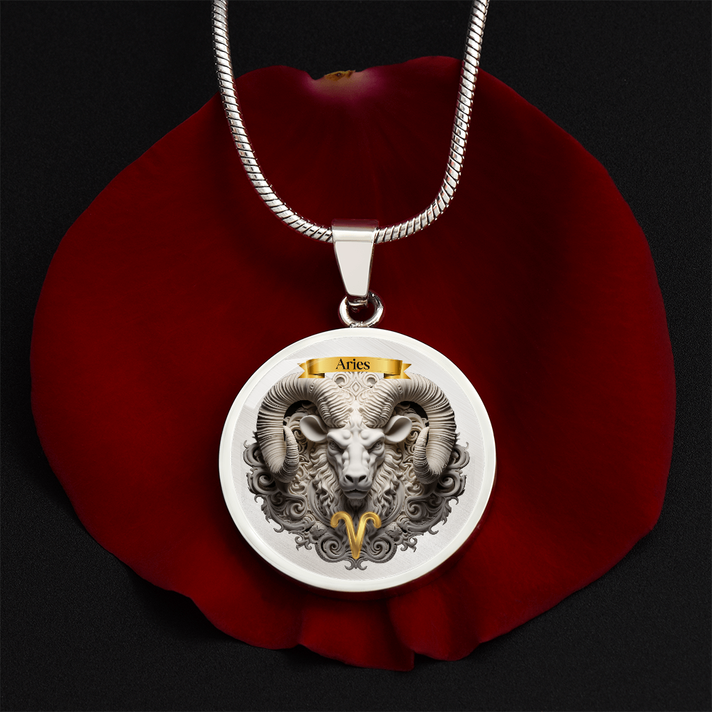 Aries Zodiac Sign- Custom Crafted Necklace