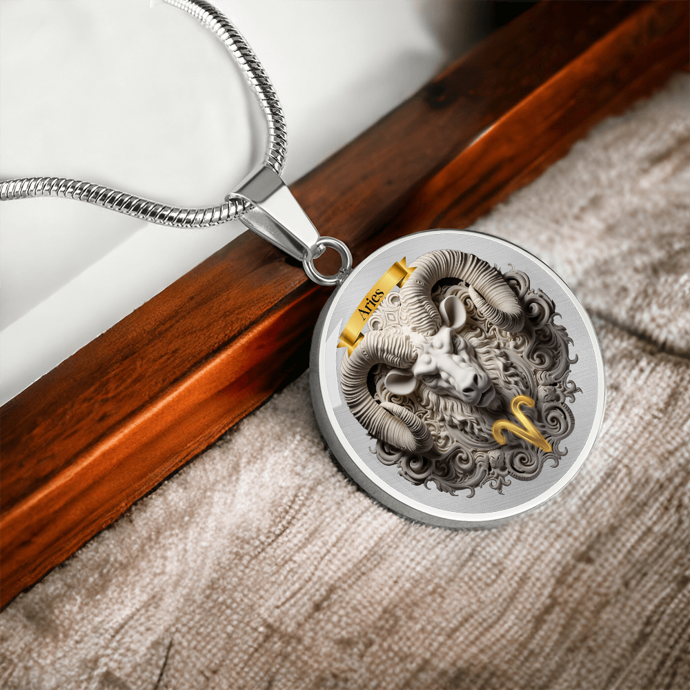Aries Zodiac Sign- Custom Crafted Necklace