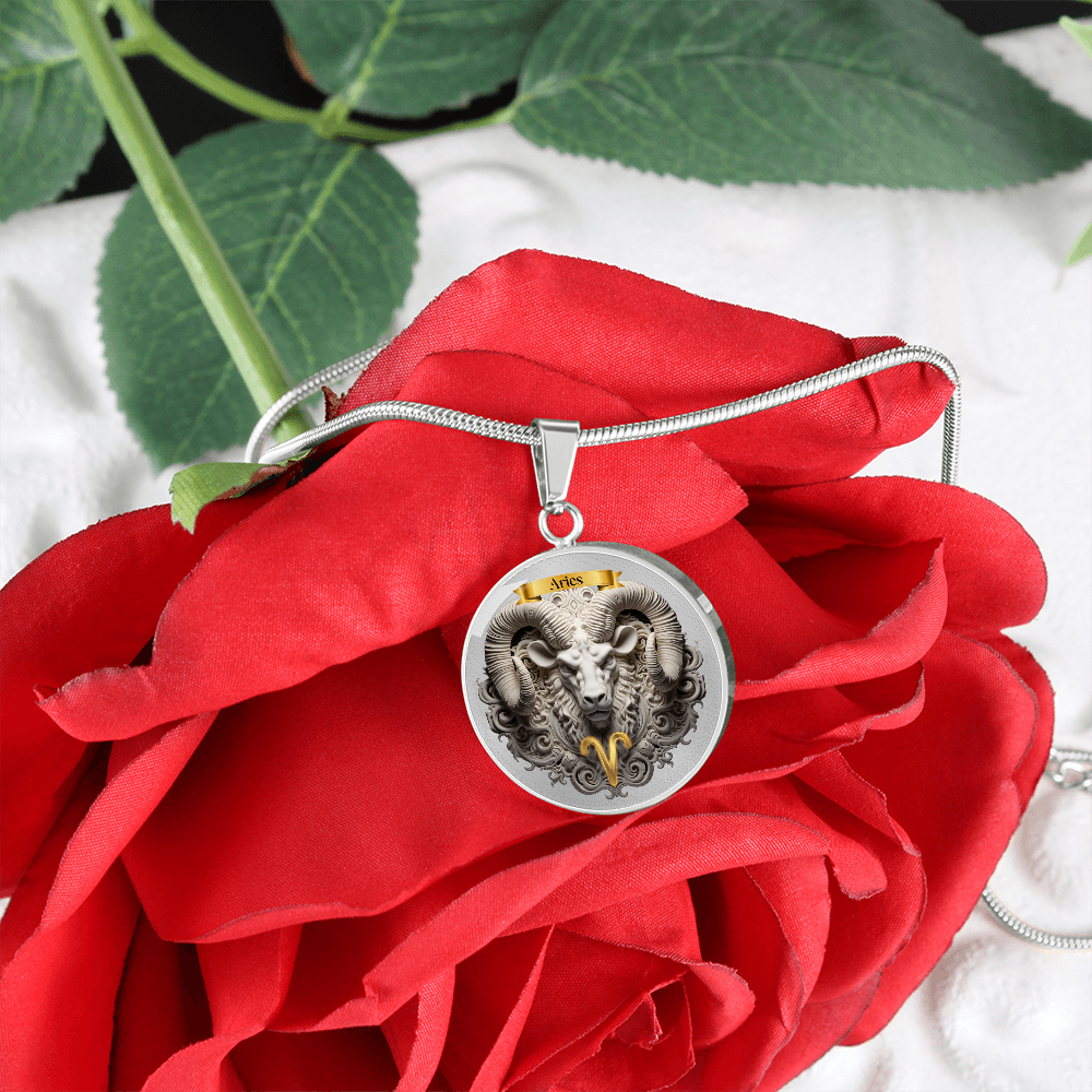 Aries Zodiac Sign- Custom Crafted Necklace