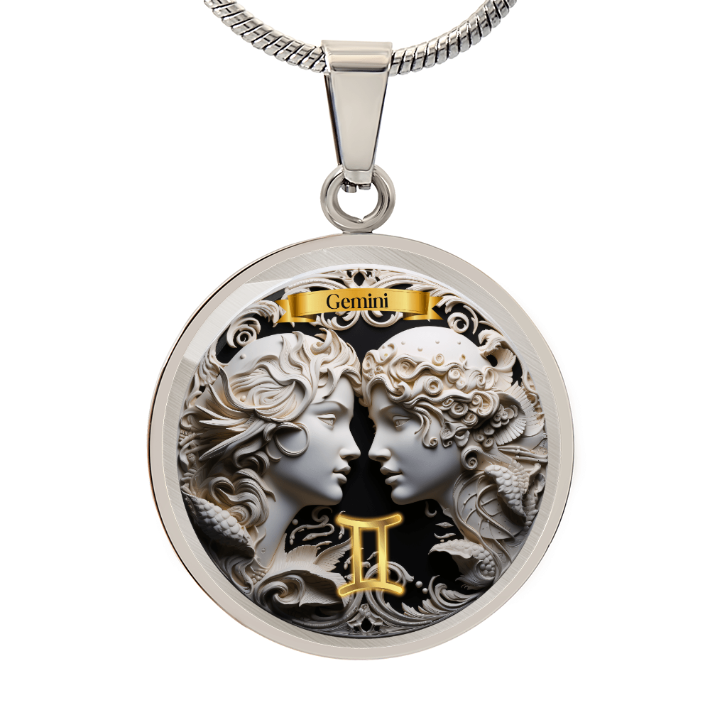 Gemini Zodiac Sign - Custom Crafted Necklace