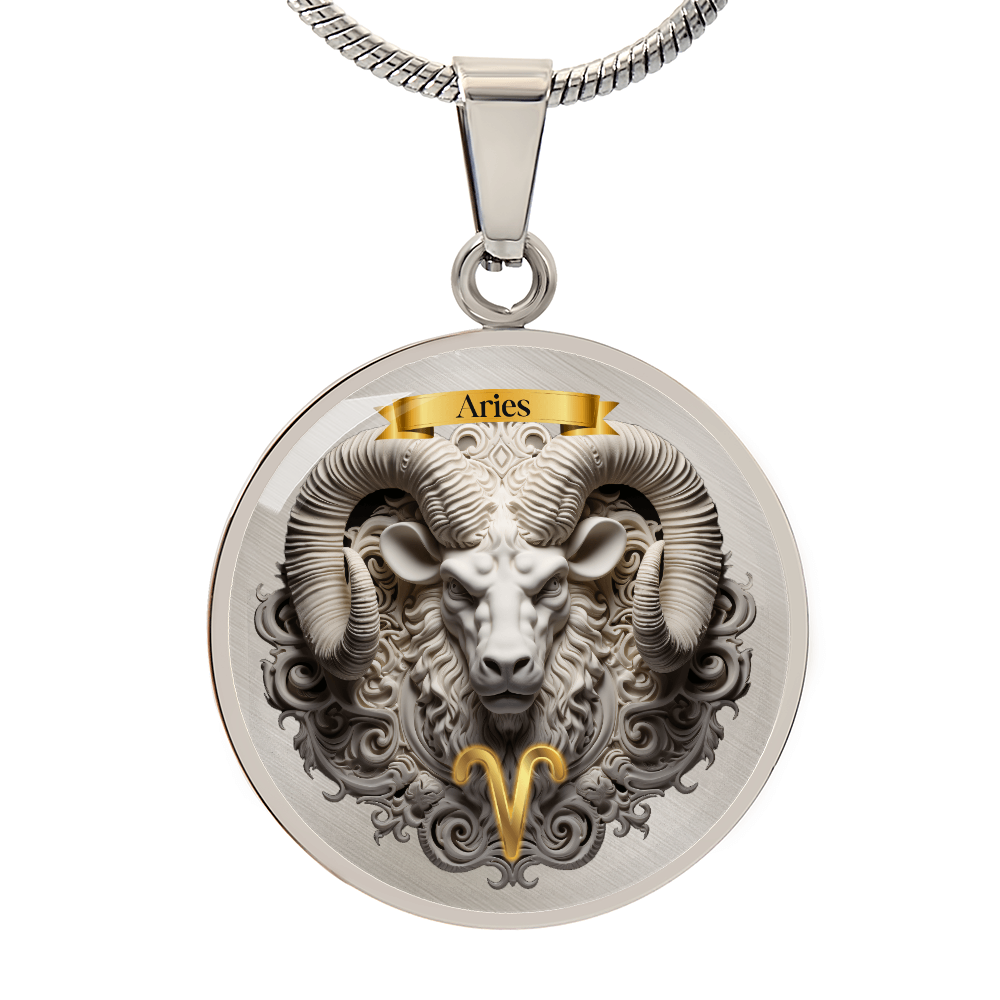 Aries Zodiac Sign- Custom Crafted Necklace