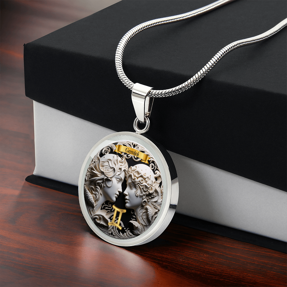 Gemini Zodiac Sign - Custom Crafted Necklace