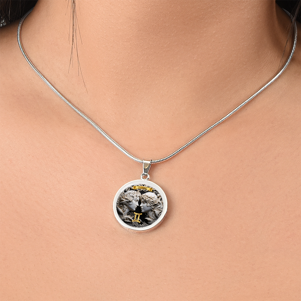 Gemini Zodiac Sign - Custom Crafted Necklace