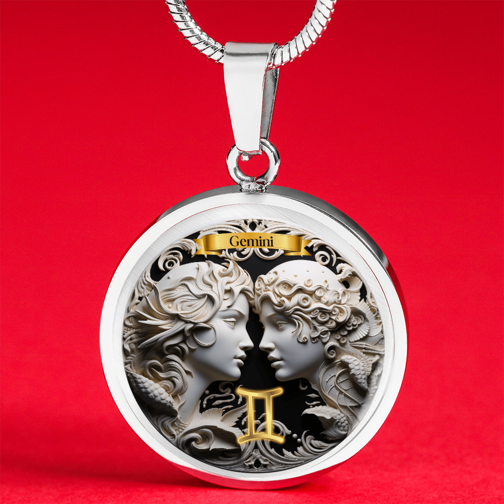 Gemini Zodiac Sign - Custom Crafted Necklace