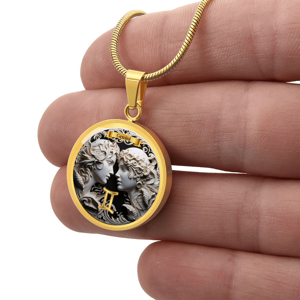 Gemini Zodiac Sign - Custom Crafted Necklace