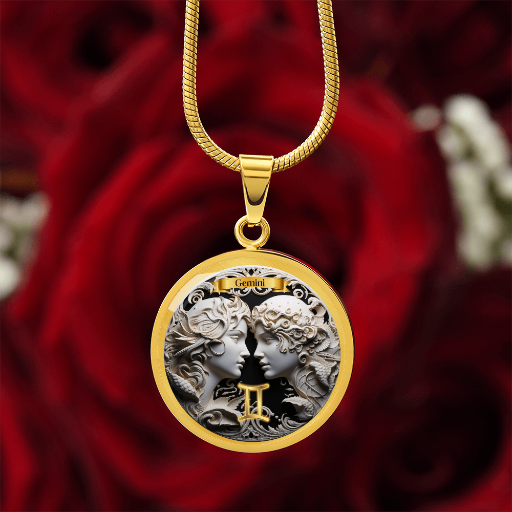 Gemini Zodiac Sign - Custom Crafted Necklace