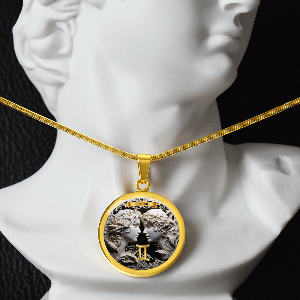 Gemini Zodiac Sign - Custom Crafted Necklace