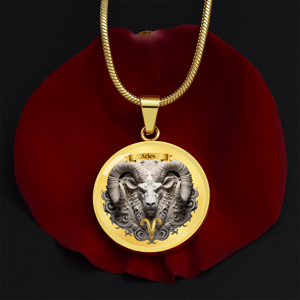 Aries Zodiac Sign- Custom Crafted Necklace