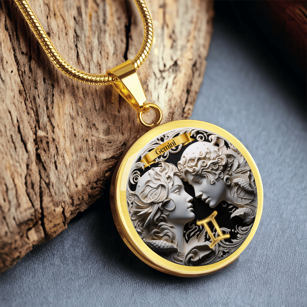Gemini Zodiac Sign - Custom Crafted Necklace
