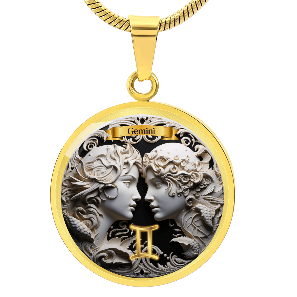 Gemini Zodiac Sign - Custom Crafted Necklace