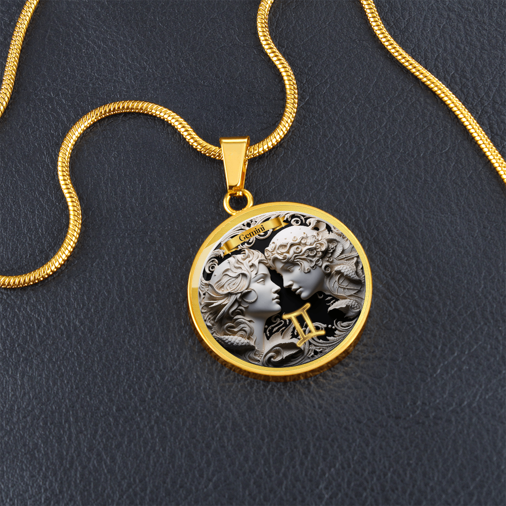 Gemini Zodiac Sign - Custom Crafted Necklace