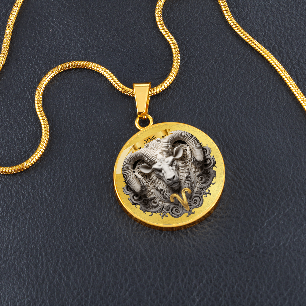 Aries Zodiac Sign- Custom Crafted Necklace
