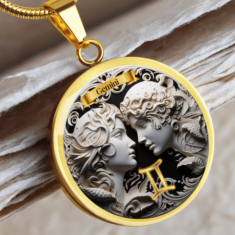 Gemini Zodiac Sign - Custom Crafted Necklace