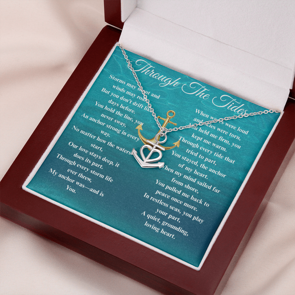 Custom Crafted Anchor Necklace