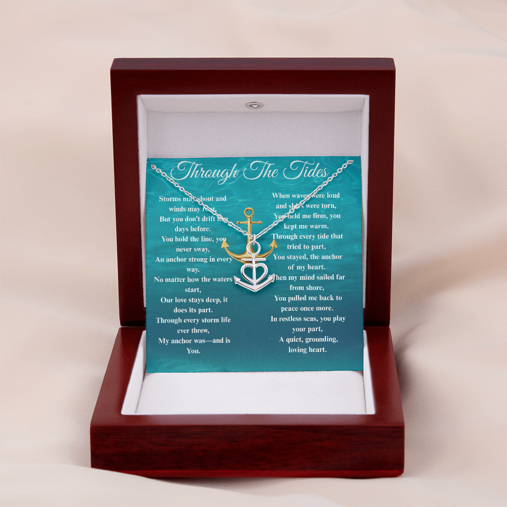 Custom Crafted Anchor Necklace