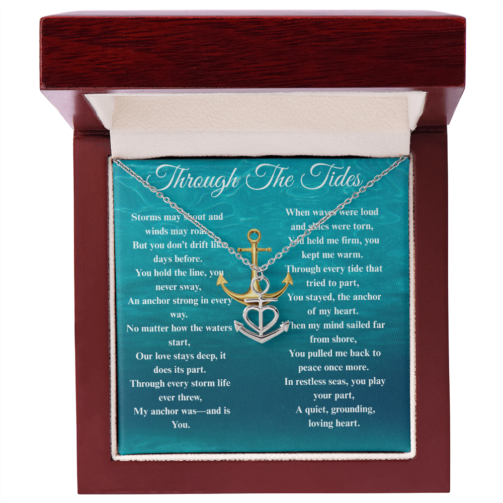 Custom Crafted Anchor Necklace