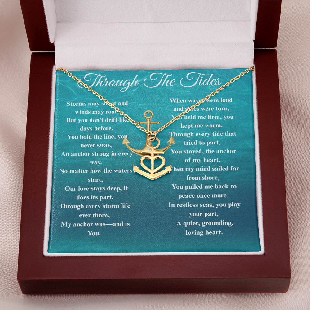 Custom Crafted Anchor Necklace