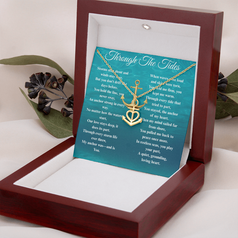 Custom Crafted Anchor Necklace