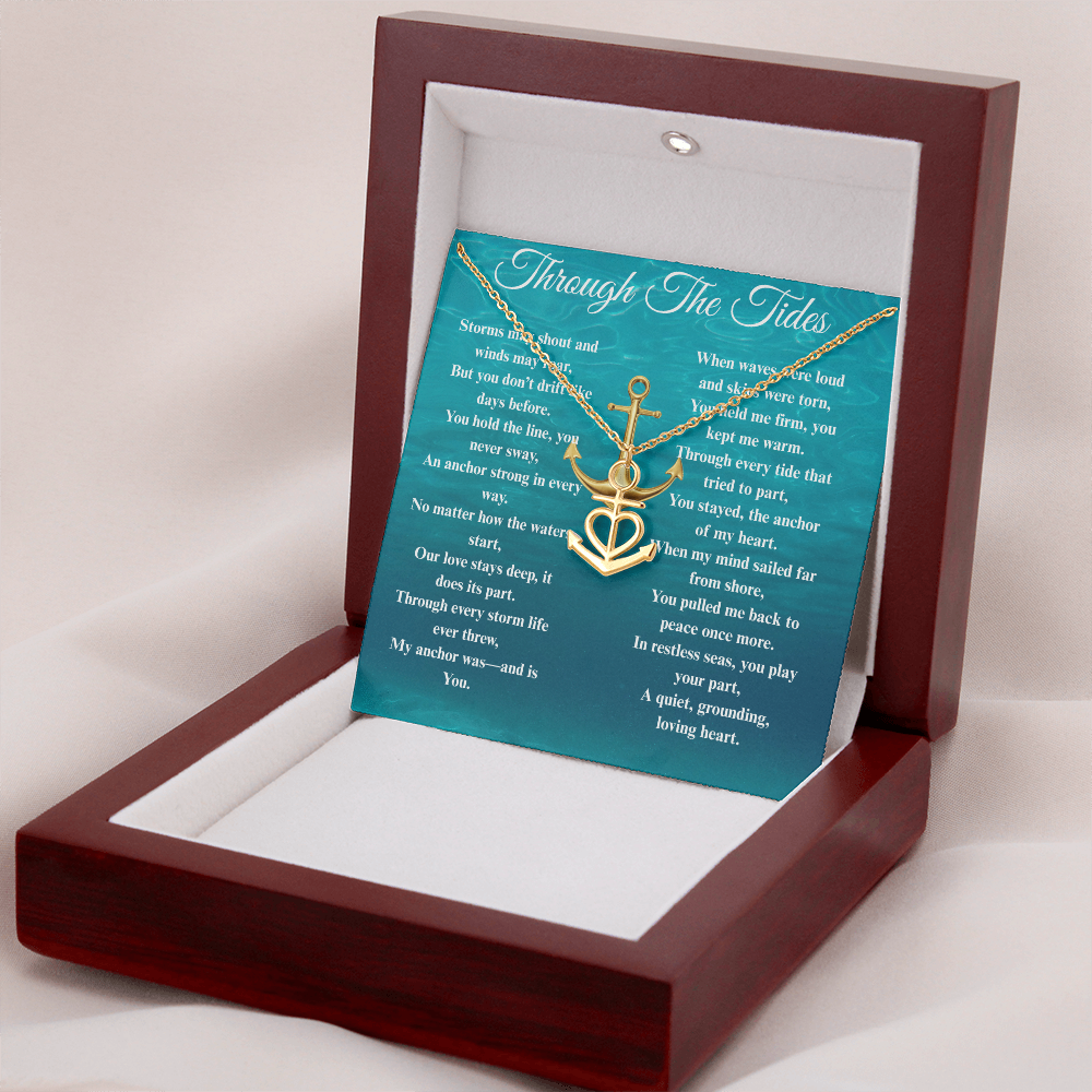 Custom Crafted Anchor Necklace