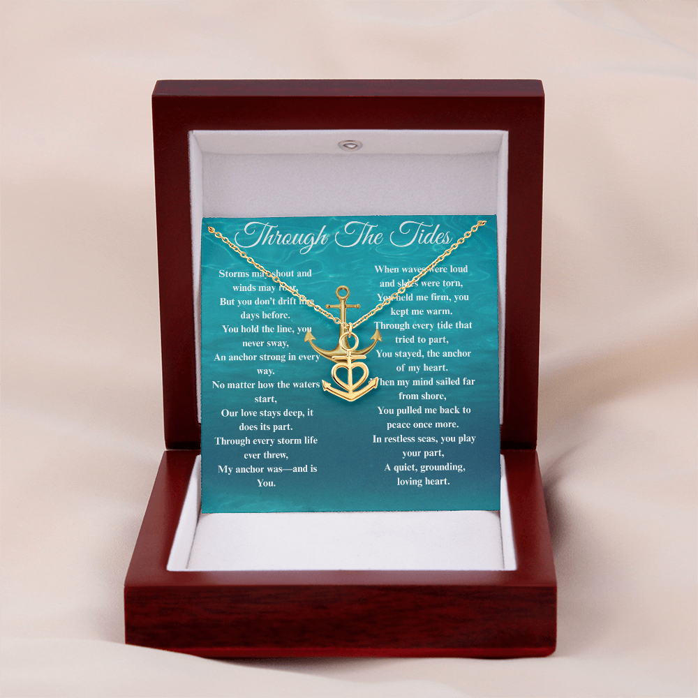 Custom Crafted Anchor Necklace