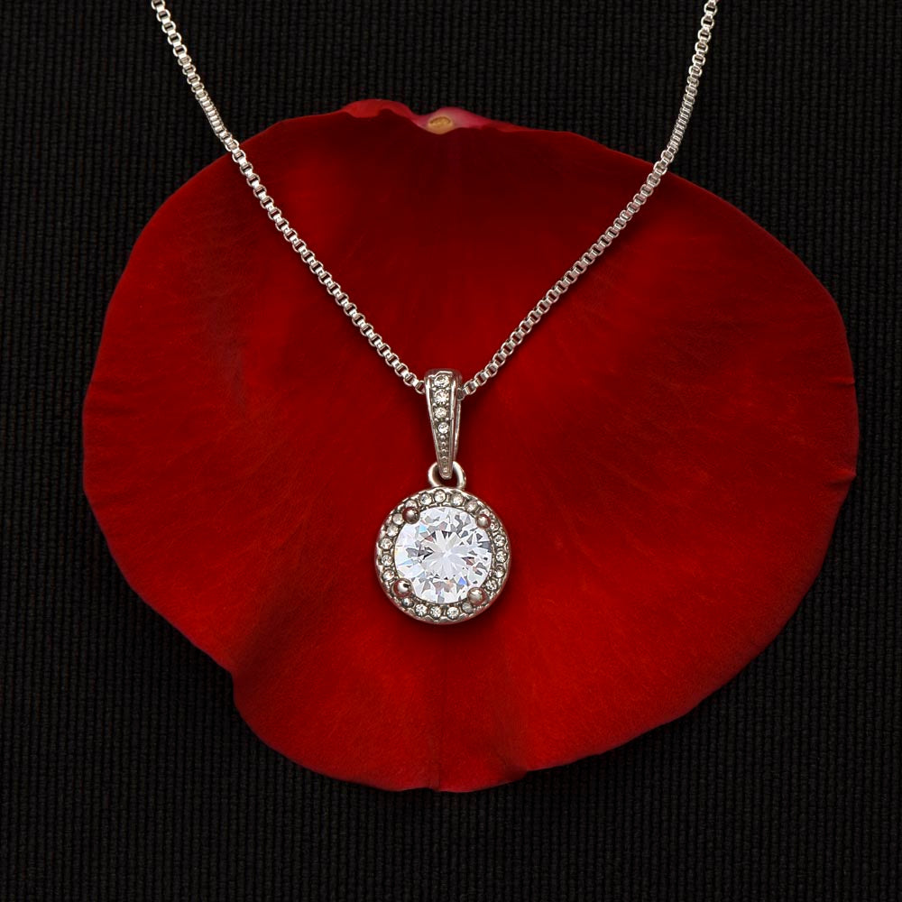 To The Best Sister - Dazzling Diamond Cut Necklace