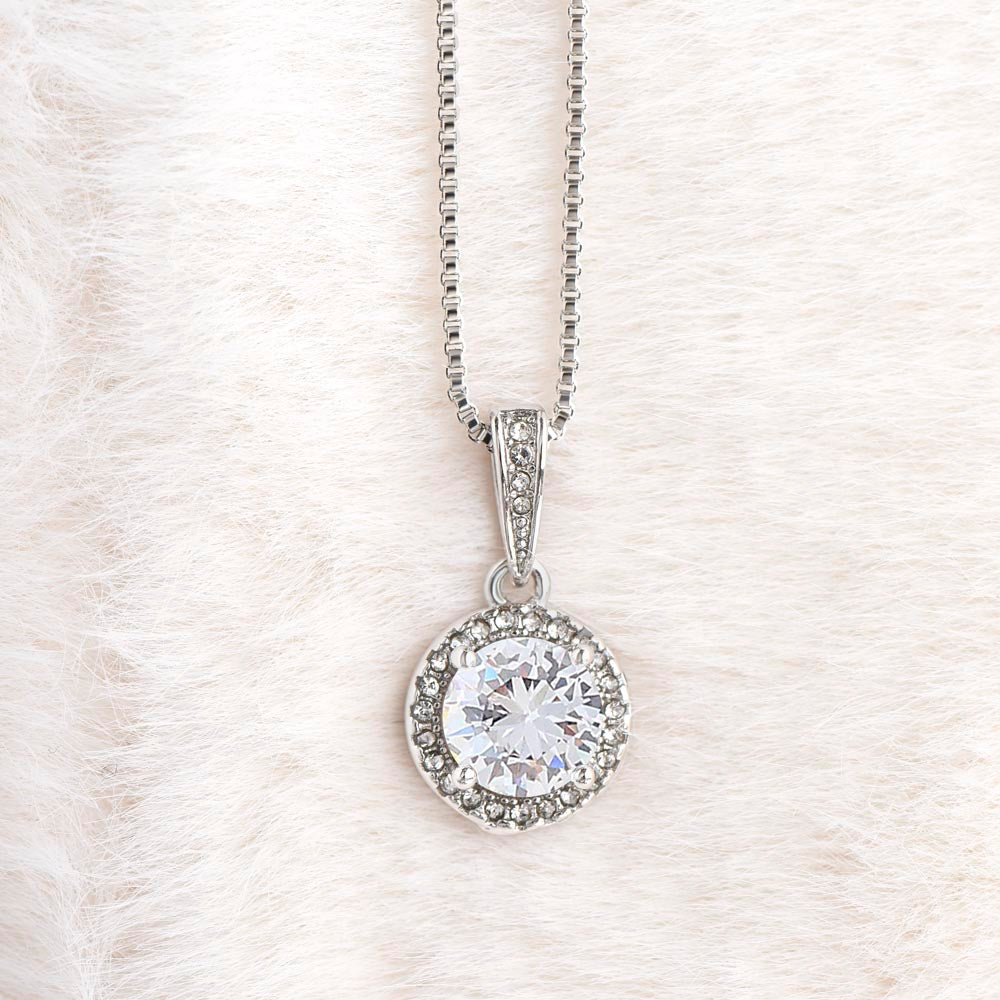 To The Best Sister - Dazzling Diamond Cut Necklace
