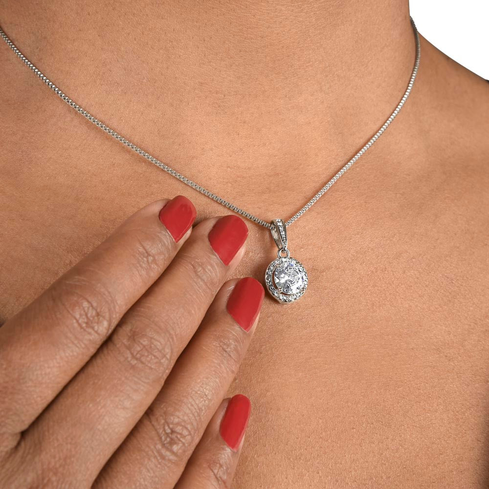 "My Soulmate"- Beautiful Diamond Cut Necklace