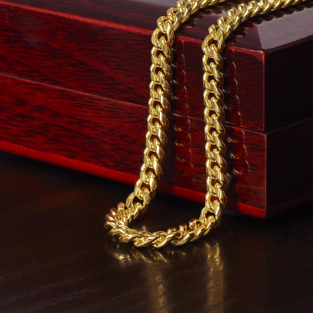 Powerful Spiritual Motivation- Cuban Link Chain
