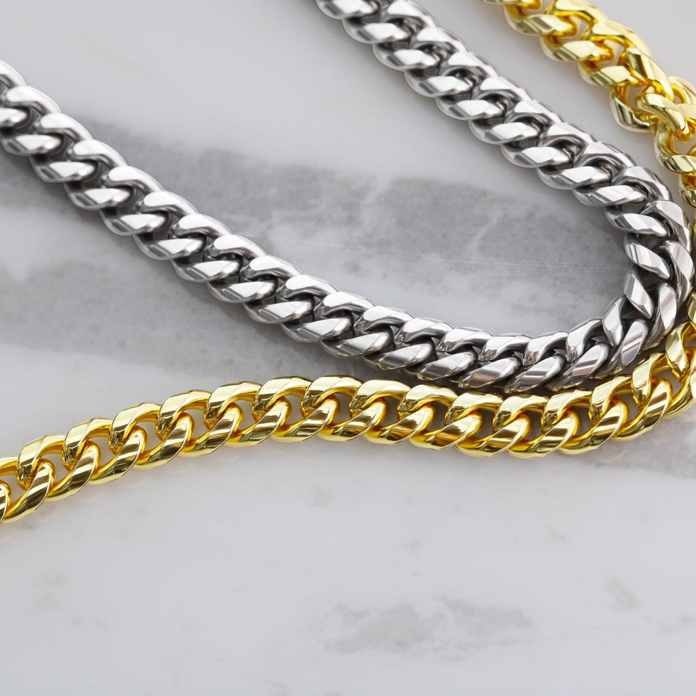 Powerful Spiritual Motivation- Cuban Link Chain