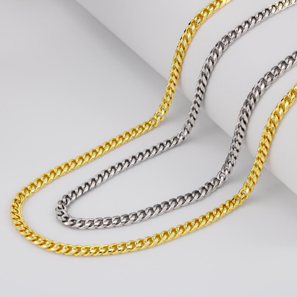 Powerful Spiritual Motivation- Cuban Link Chain