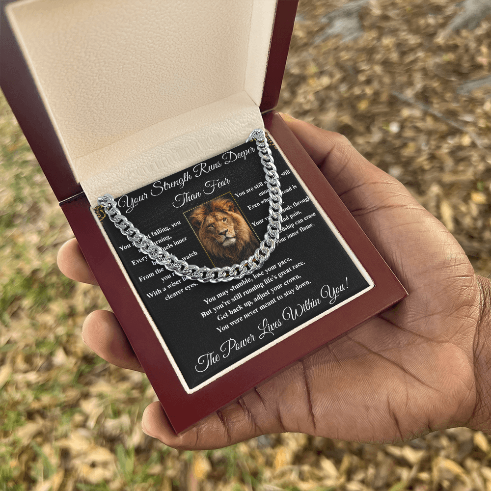 Powerful Spiritual Motivation- Cuban Link Chain