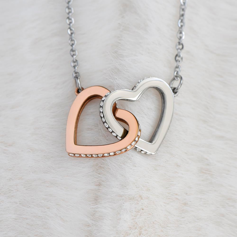 "To Everlasting Love" - Custom Crafted Connected Hearts Necklace