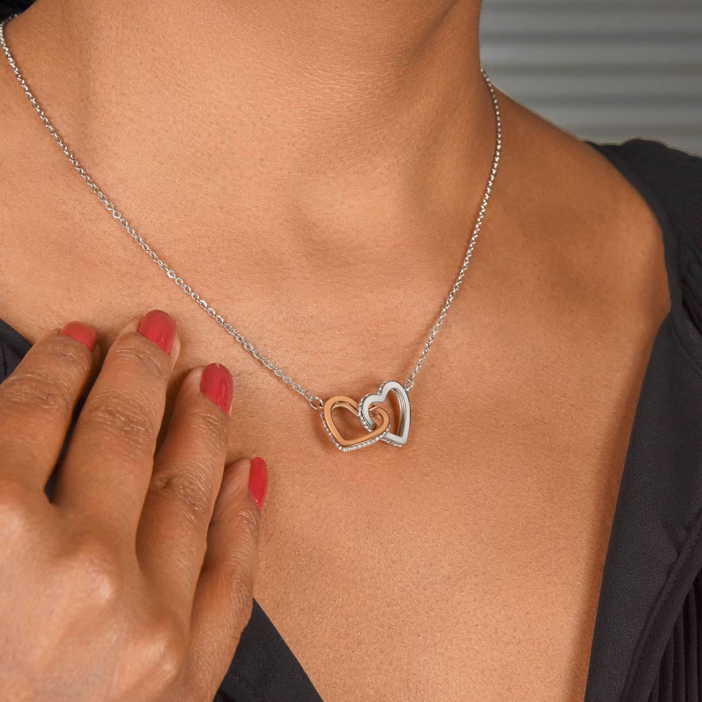 "To Everlasting Love" - Custom Crafted Connected Hearts Necklace
