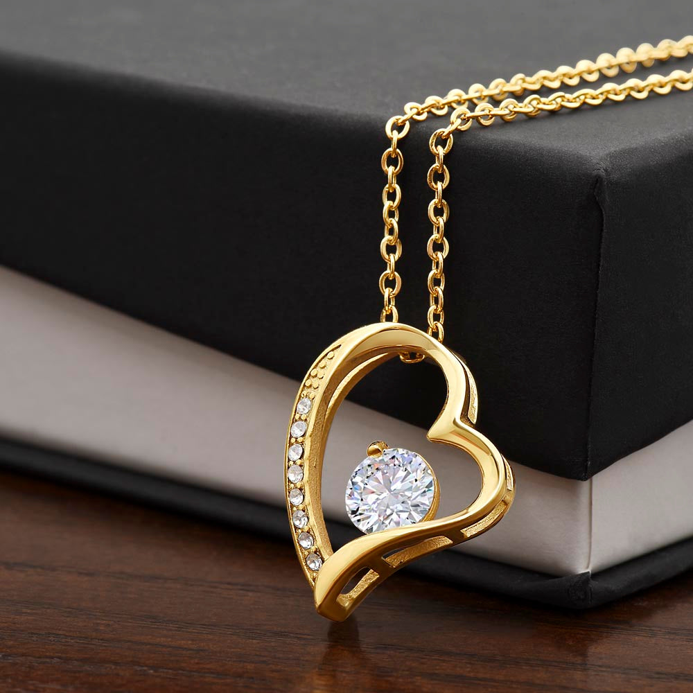 Dazzling Forever Love Necklace (Non- Message Card)