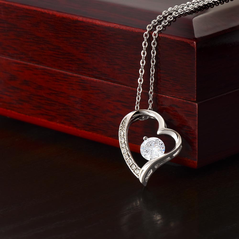 Dazzling Forever Love Necklace (Non- Message Card)