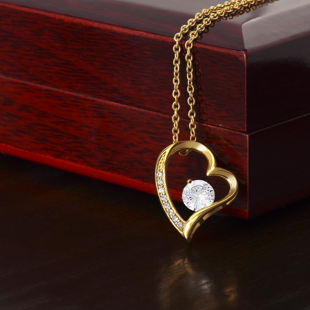 Dazzling Forever Love Necklace (Non- Message Card)