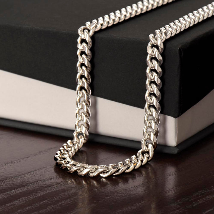 Classic Cuban Link Chain (Non- Message Card)
