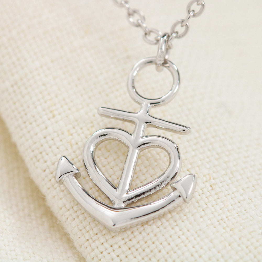 Custom Crafted Anchor Necklace