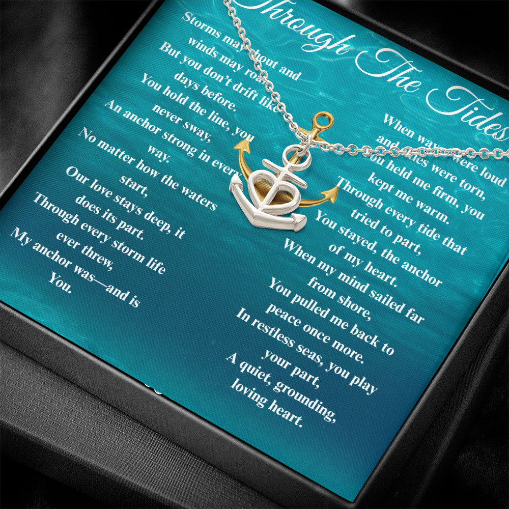 Custom Crafted Anchor Necklace