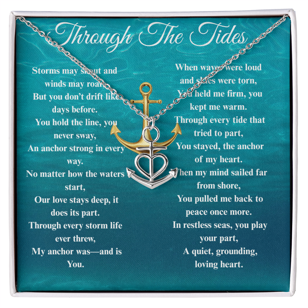 Custom Crafted Anchor Necklace