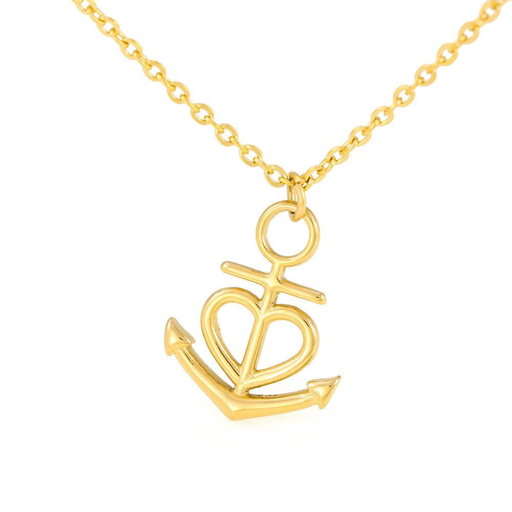 Custom Crafted Anchor Necklace
