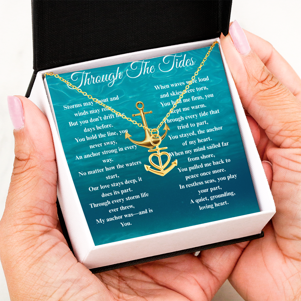 Custom Crafted Anchor Necklace