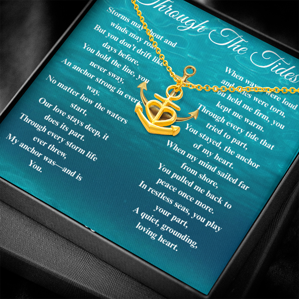 Custom Crafted Anchor Necklace